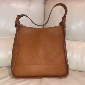 Express brown purse